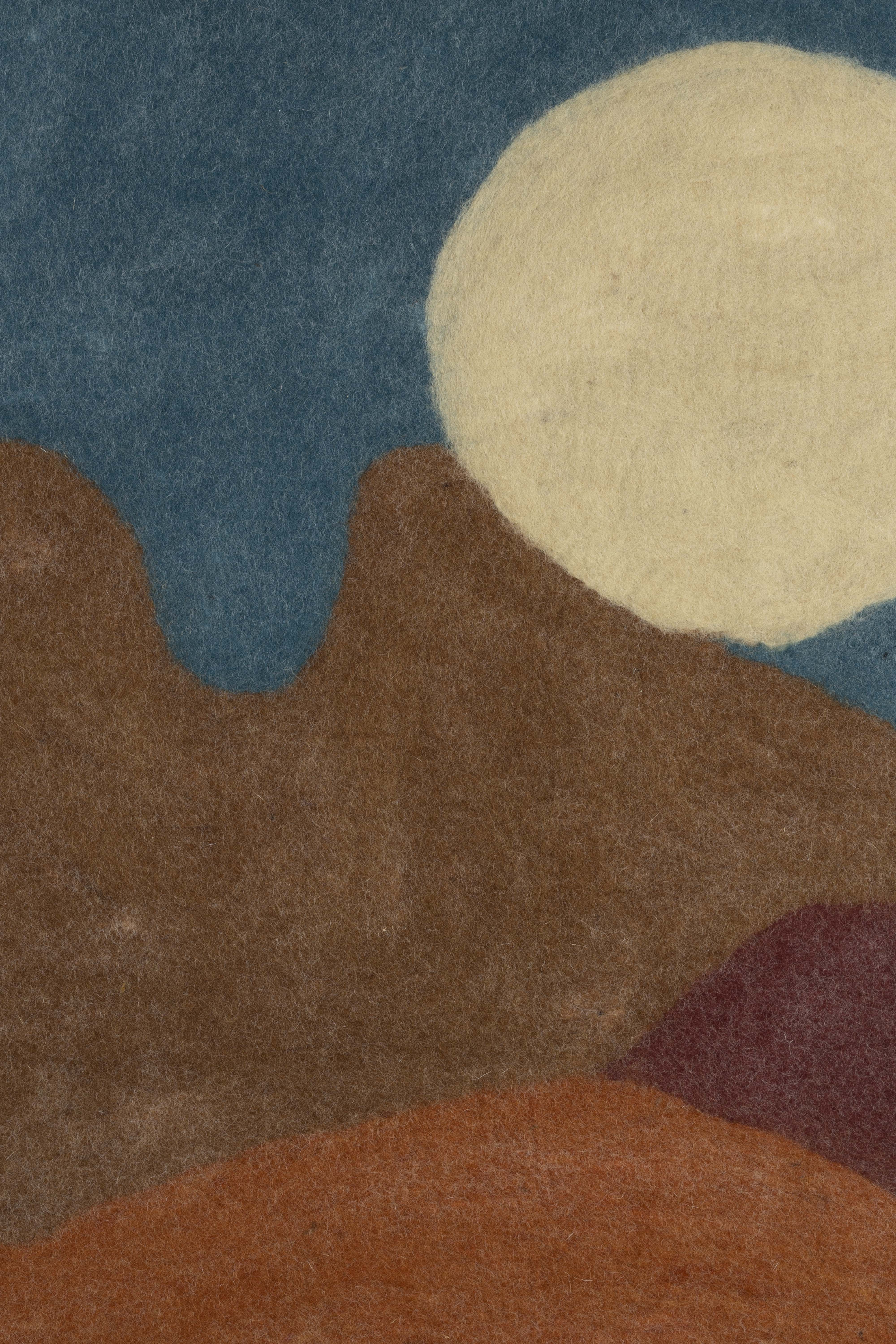 Dutchbone Chandra Handmade Scenic Wool Wall Art